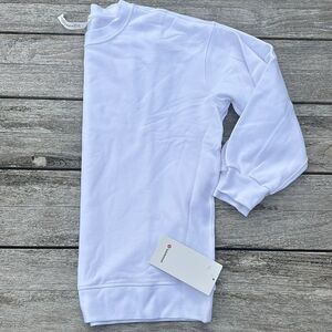Lululemon Perfectly‎ Oversized Crew womens in white size 8 NWT sweatshirt